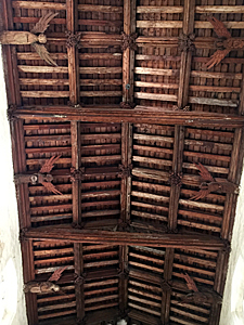 The nave roof June 2015